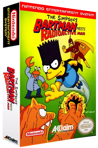 ROM Simpsons, The - Bartman Meets Radioactive Man